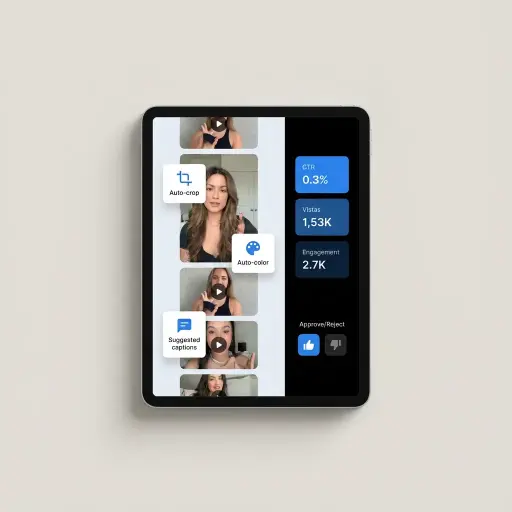 Campaña Video con influencer UGC AI