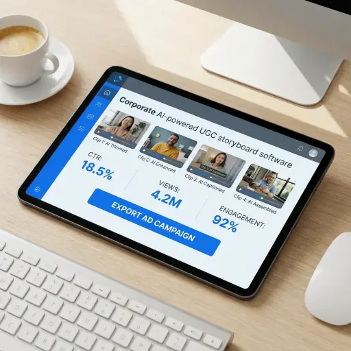 Campaña Video Comercial Influencer UGC AI
